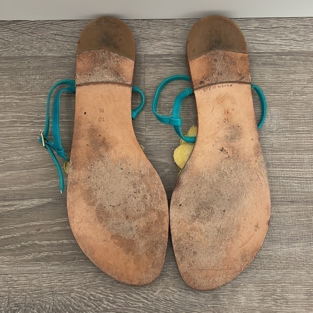 Yellow Flower Sandals - Picture 2 of 2